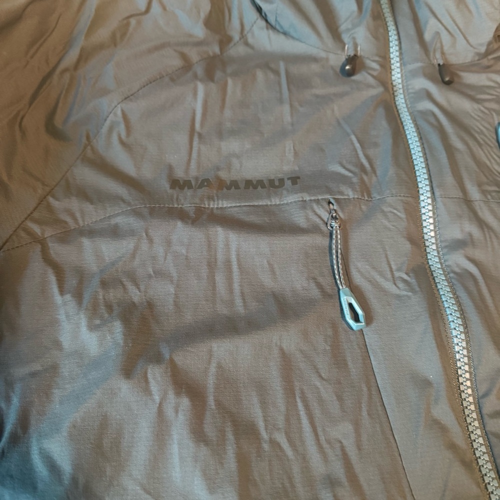 Mammut Blue Lightweight Performance Insulated Hooded Jacket - Picture 5 of 7